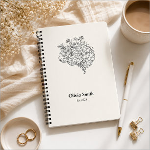 Personalisiertes Hardcover-Notizbuch für Therapeut Notizblock
