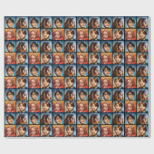 Personalisiertes Harry-Potter-Foto Geschenkpapier (Flach)