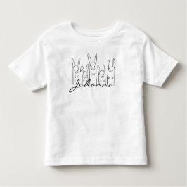 Personalisiertes Hasen T-Shirt