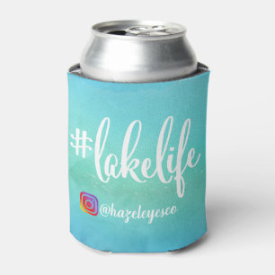 Personalisiertes Hashtag See-Leben kann cooler Dosenkühler