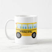 Personalisiertes Hauptschulbus-Geschenk Kaffeetasse (Links)