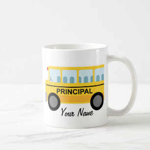 Personalisiertes Hauptschulbus-Geschenk Kaffeetasse