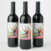 Personalisiertes hausgemachte Sake Rice Weinetikett (Flaschen)