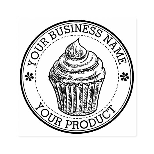 Personalisiertes, hausgemachtes Logo Gummistempel (Prägung)