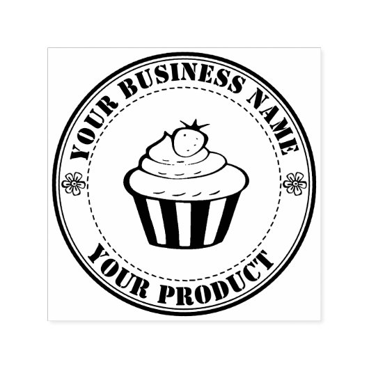 Personalisiertes, hausgemachtes Logo Permastempel (Design)