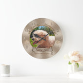 Personalisiertes Haustier-Erinnerungsgeschenke Große Wanduhr (Zuhause)