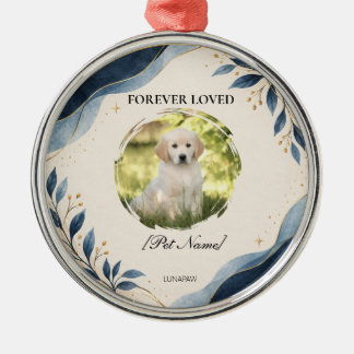 Personalisiertes Haustier-Erinnerungsornament Ornament Aus Metall