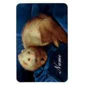 Personalisiertes Haustier Ferret Magnet (Vertikal)