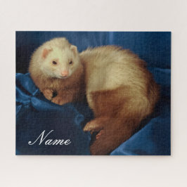 Personalisiertes Haustier Ferret Puzzle