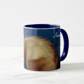 Personalisiertes Haustier Ferret Tasse (VorderseiteRechts)