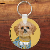 Personalisiertes Haustier Foto Hund Lover Keepake Schlüsselanhänger (Rückseite)