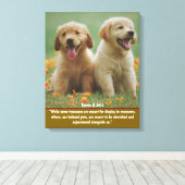 Personalisiertes Haustier Foto Wand an Wand Kunst  (Insitu (Holzboden))