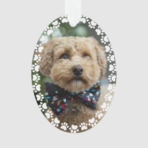 Personalisiertes Haustier-Foto-Weihnachten, Benutz Ornament