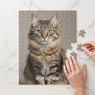 Personalisiertes Haustier-Fotopuzzle, Haustierfoto Puzzle