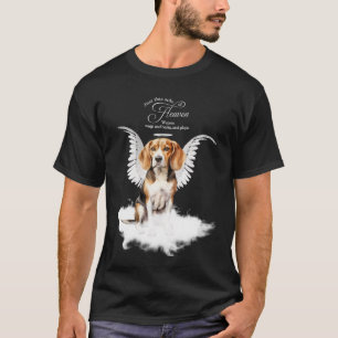 Personalisiertes Haustier-Gedenk-Beagle-Hund T-Shirt