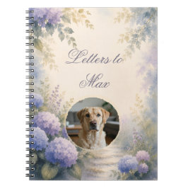 Personalisiertes Haustier-Gedenkfotoalbum Notizblock