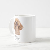 Personalisiertes Haustier Hund Mama Katze Vater Ne Kaffeetasse (Vorderseite Links)