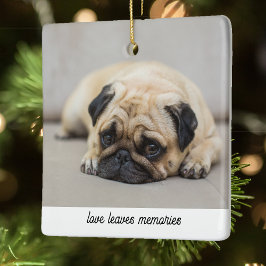Personalisiertes Haustier Memorial Geschenk Hund F Keramikornament