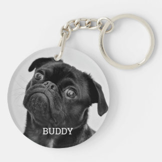 Personalisiertes Haustierfoto - Andenken für Hunde Schlüsselanhänger