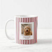 Personalisiertes Haustierfoto Kaffeetasse (Links)