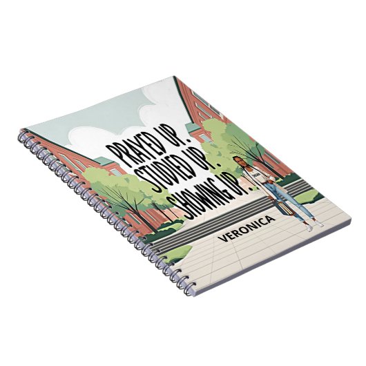 Personalisiertes HBCU Faith-Notebook Notizblock (Rechte Seite)