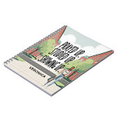 Personalisiertes HBCU Faith-Notebook Notizblock (Linke Seite)