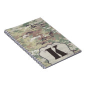 Personalisiertes Heft OCP Camouflage Uniform Camof Notizblock (Rechte Seite)