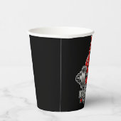 Personalisiertes Heften Dumbell Fitness Gym Pappbecher (Rechts)