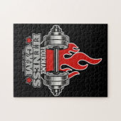 Personalisiertes Heften Dumbell Fitness Gym Puzzle (Horizontal)