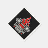 Personalisiertes Heften Dumbell Fitness Gym Serviette (Ecke)