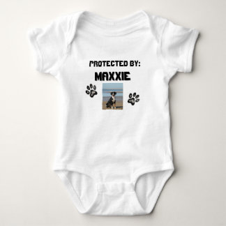 Personalisiertes Heimtier Schützen Baby Hunde Katz Strampler