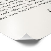 Personalisiertes Heiratsvows Foto halten (Ecke)