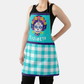 Personalisiertes, helles Blumenzuckermädchen Schürze (InSitu)