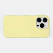 Personalisiertes hellgelbes iPhone-Case mit indivi iPhone Hülle (Rückseite (Horizontal))