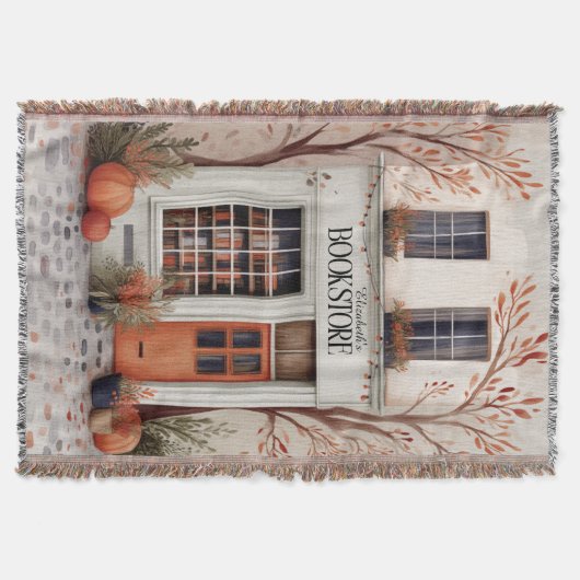 Personalisiertes Herbstbuch Decke (Vorderseite)