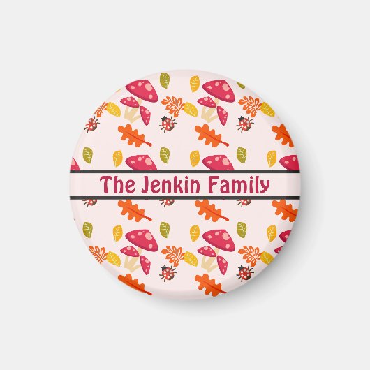 Personalisiertes Herbstmagazin Magnet (Vorne)