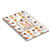 Personalisiertes HerbstNotebook Notizblock (Rechte Seite)