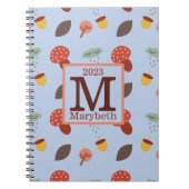 Personalisiertes HerbstNotebook Notizblock (Vorderseite)