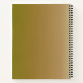 Personalisiertes HerbstWiesenbuch Notizblock (Rückseite)