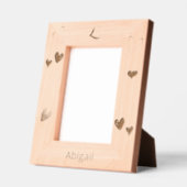 Personalisiertes Herz Geätzte Rahmen (Links)