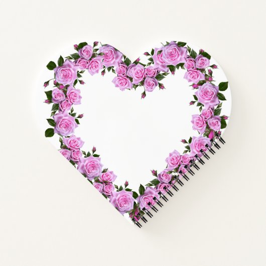 Personalisiertes Herz Notizblock (Rückseite)