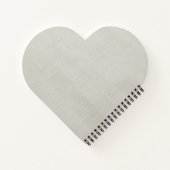 Personalisiertes Herz-Shaped Vow Book| Meine Versp Notizblock (Rückseite)