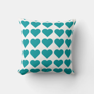 Personalisiertes Herzform-Muster Maßgeschneiderte Kissen