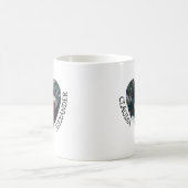 Personalisiertes Herzpaar Foto und 2 individuelle  Kaffeetasse (Mittel)
