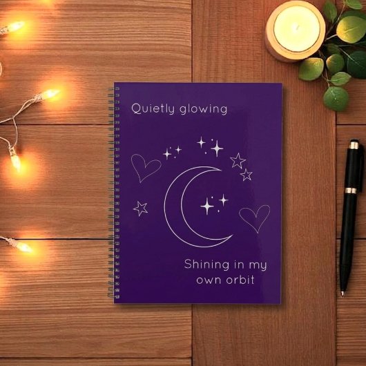 Personalisiertes Himmelsplaner-Notizbuch Planer