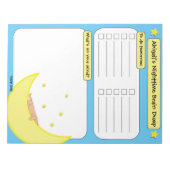 Personalisiertes Hintergrundbild für den Brain Dum Notizblock (Vorderseite)