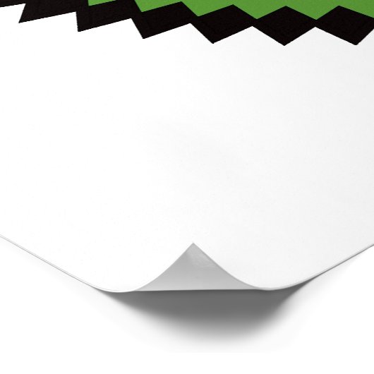 Personalisiertes Hinzufügen des Namens zum Golf-Lo Poster (Ecke)