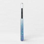 Personalisiertes Hinzufügen eines Namens Blue Gree Case-Mate iPhone Hülle (Hinten/Links)