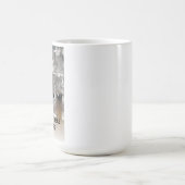 Personalisiertes Hinzufügen von Foto und Text Kaffeetasse (Mittel)