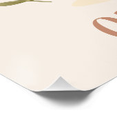 Personalisiertes Hirschplakat Poster (Ecke)